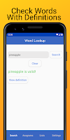 Word Checker (for Scrabble) Screenshot
