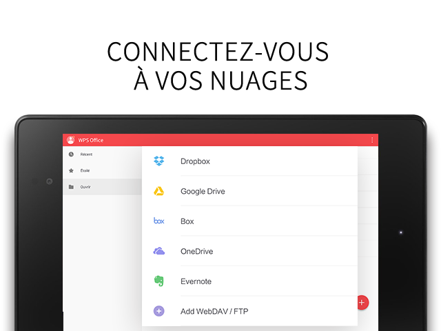   WPS Office + PDF – Capture d'écran 