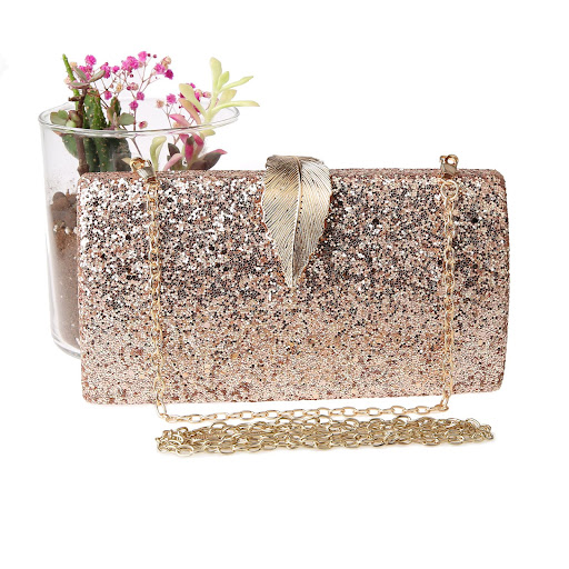 Title 6, Sequined Dinner Bag Fashion Simple Clutch. Smal...