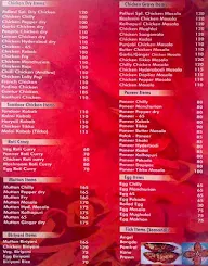 Pallavi Family Restaurant menu 1