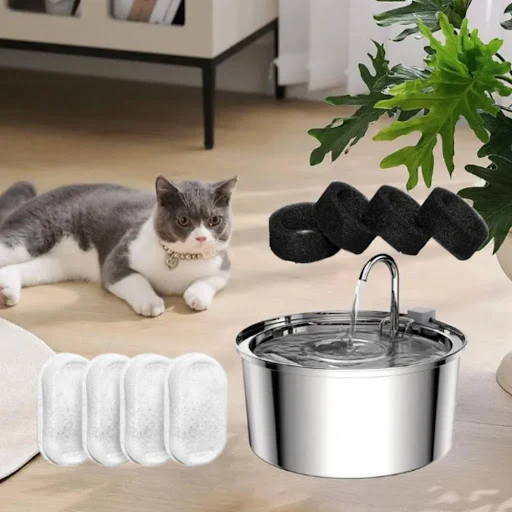 Pet Water Dispenser Replacement Filters Cat Dog Water Fountain Dispenser Feeders Pet Fountain Activated Carbon Replaced 