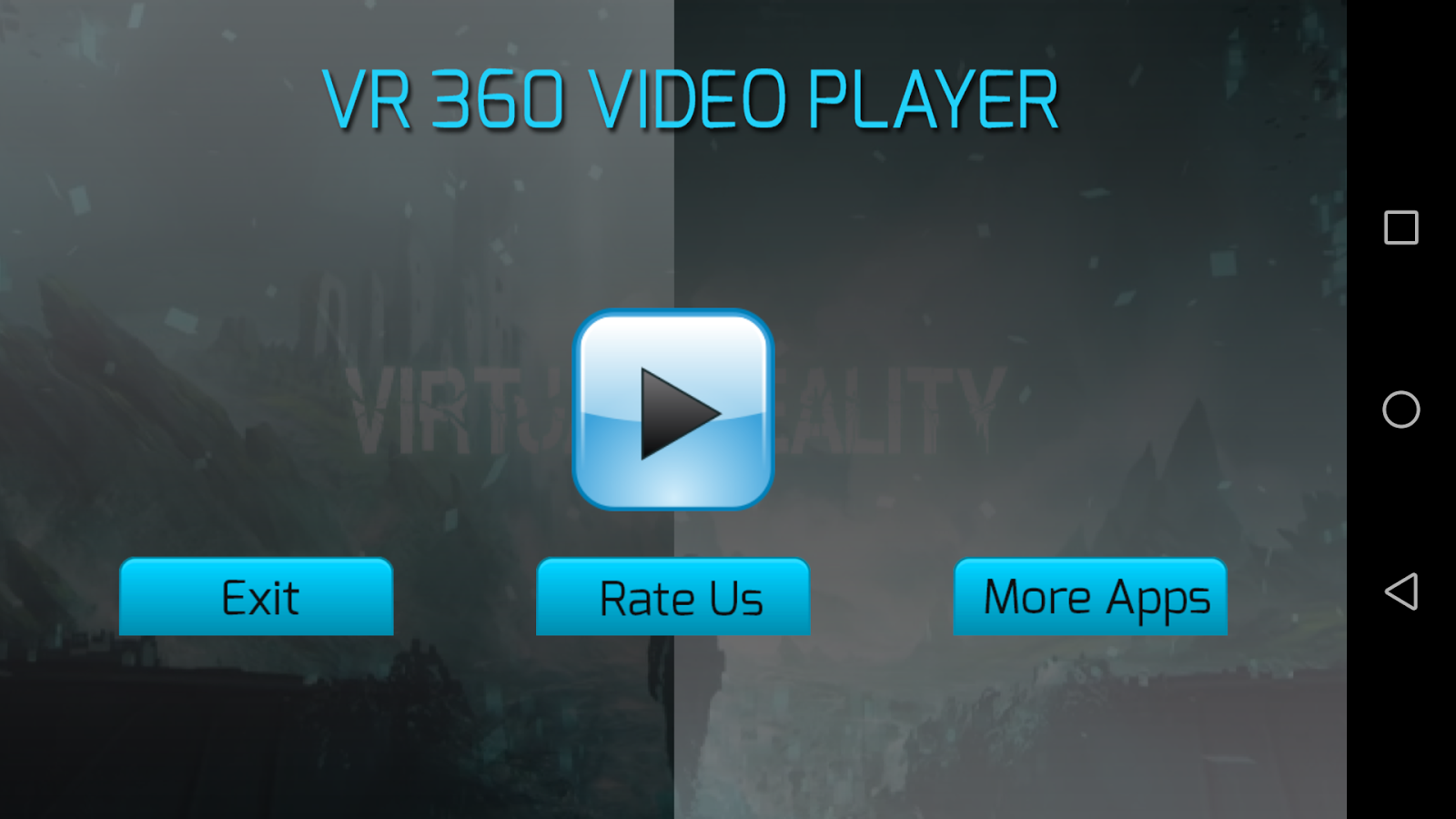 HD 3D VR Player, Pro Music Video Player App — приложение на Android