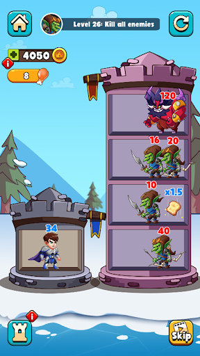 Screenshot Hero Tower Wars - Merge Puzzle