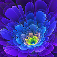 Glowing Flowers Live Wallpaper