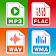 MP3 Convertisseur (musique ogg flac wav wma aac) icon