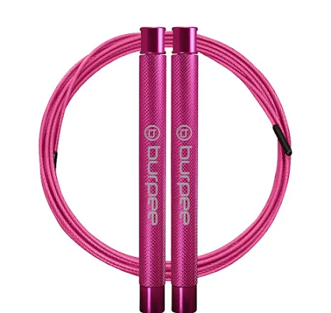 Burpee Speed Elite 3.0, Pink - Coated Pink Wire