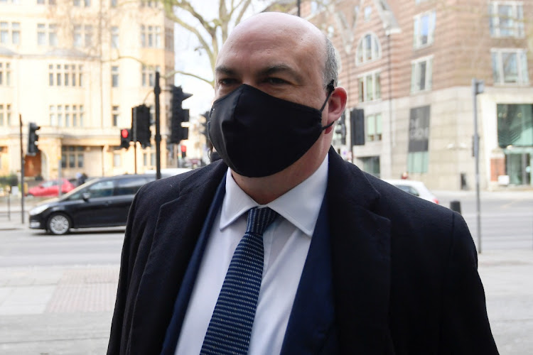 British entrepreneur Mike Lynch arrives at Westminster Magistrates Court in London, Britain, February 12 2021. Picture: REUTERS/TOBY MELVILLE/FILE PHOTO