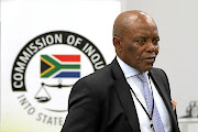 SA's ambassador to the Netherlands Bruce Koloane testifies at the state capture inquiry for the role he played in the Guptas'  Waterkloof Air Force Base plane landing. /Thapelo Morebudi