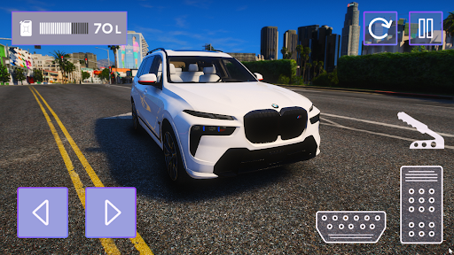 Screenshot Driving BMW X7: Car Simulator