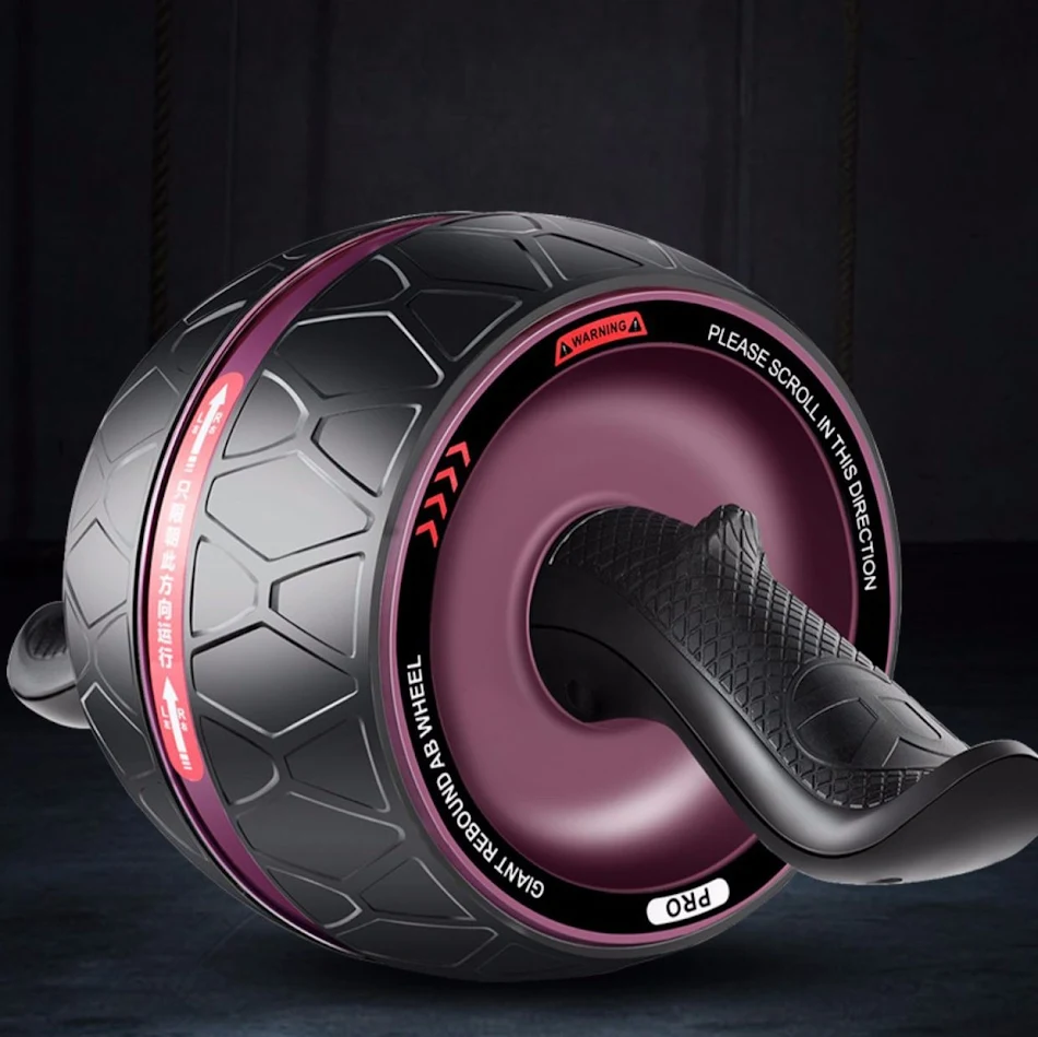 Automatische Rebound Buikspiertrainer Geluidsarme AB Wheel Roller voor Effectieve Buikspieroefeningen. Versterk je core stil en effectief thuis.