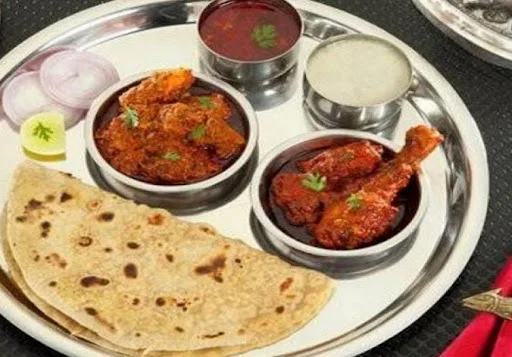 Chicken Premium Thali