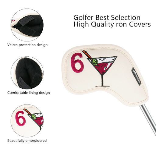 Title 3, Premium Golf Iron Rod Sleeve Ball Arm Cap with ...