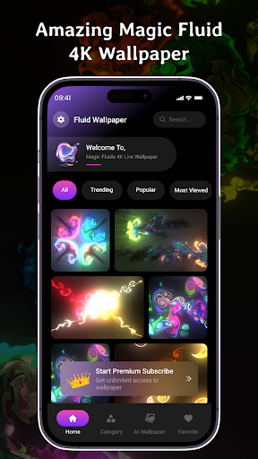 Screenshot Magic Fluid: 4K Live Wallpaper
