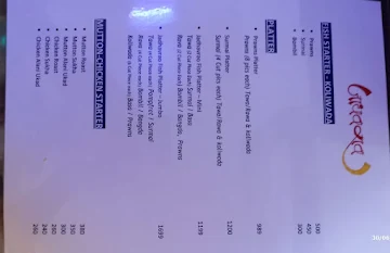 Jadhavrao Seafood & Non - Veg menu 