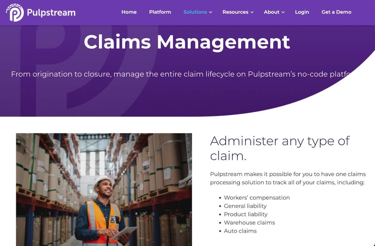 How does workers comp work: Pulpstream Claims Management