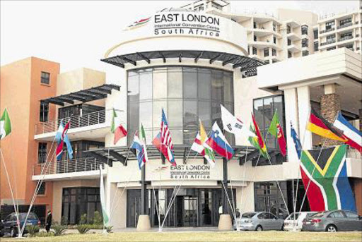 CONFERENCE ATTRACTION :The smart facade of the East London International Convention Centre on the Esplanade