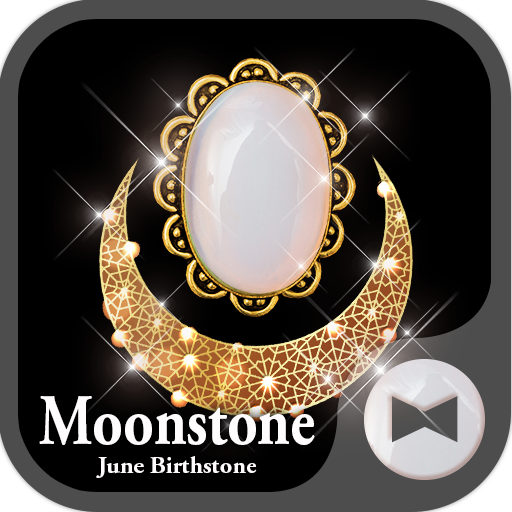 背景圖片／icon 6月生日石～月光石～ 個人化 App LOGO-APP開箱王