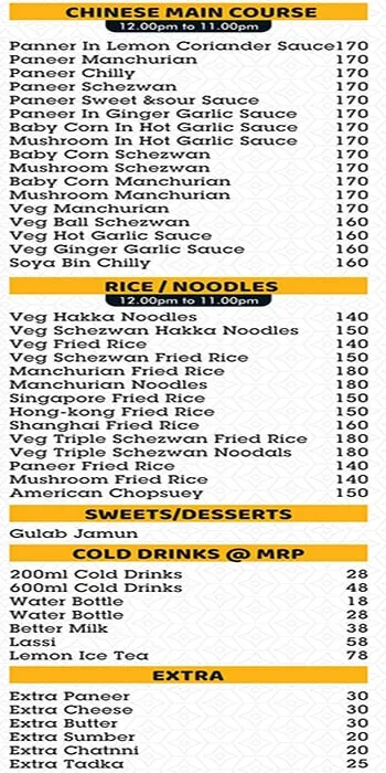 Divyanshi Veg Diet menu 