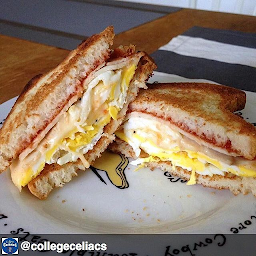 Eggs, Cheese & Protein Sandwich