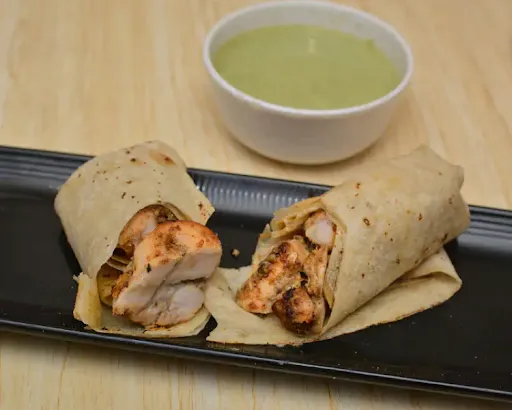 Malai Chicken Tikka Roll