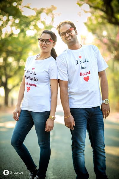 Fotógrafo de casamento Sai Kumar Gandi (snapscue). Foto de 17 de janeiro 2019