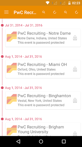 PwC Recruiting Events