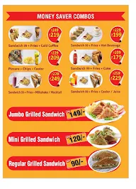 Sandwich Express menu 3