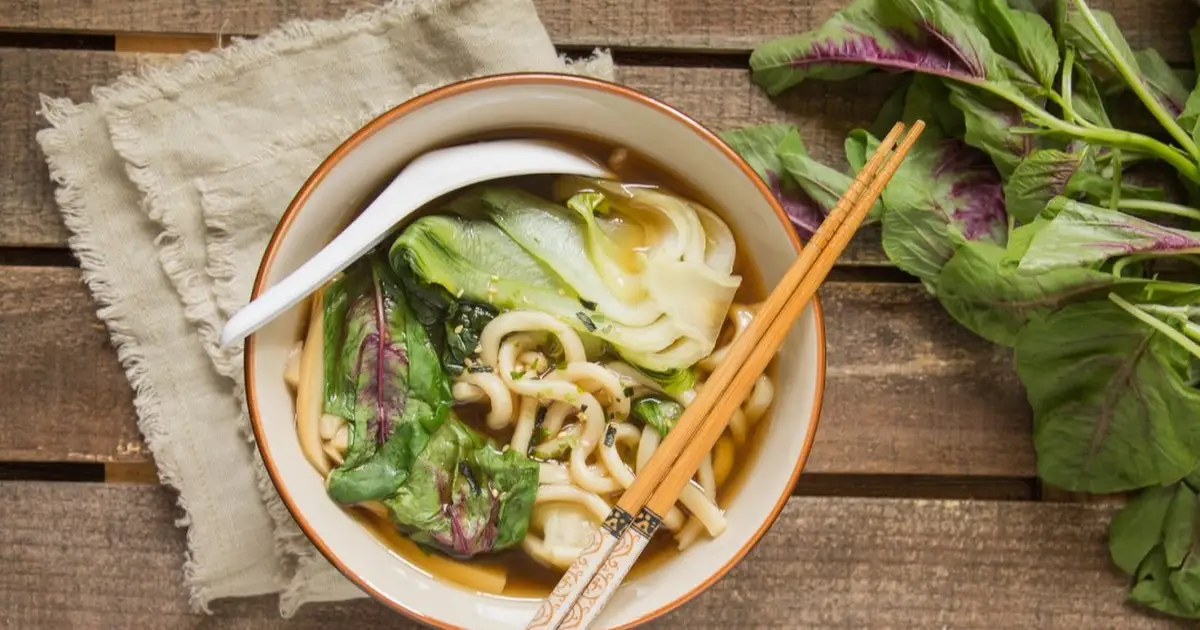 Udon with Seared Beef & Zucchini Recipe