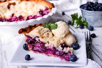 Blueberry Cream Pie (Jess's Gramma)