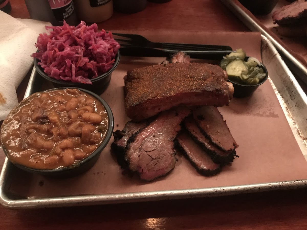 Brisket and ribs