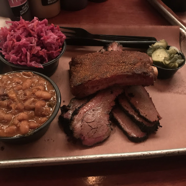 Brisket and ribs