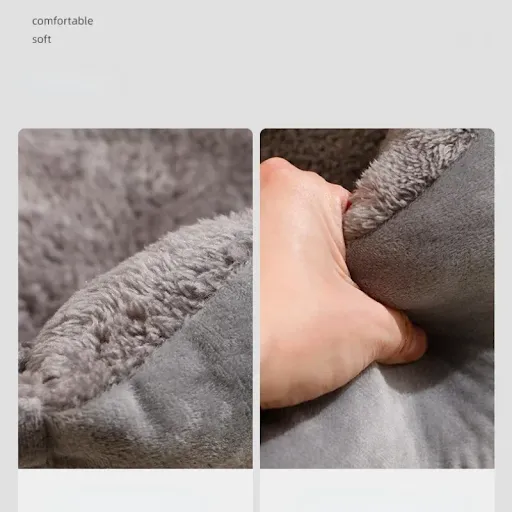 Pet Cat Bed Sofa Warm House Candy-colored Square Nest Pets Kennels for Small Dogs Cats Winter Puppy Kittens Sleeping Bas