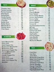 Mahalakshmi Grand menu 1