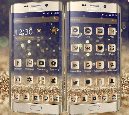 Luxury gold Theme deluxe Gold