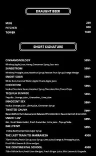 Snort menu 4