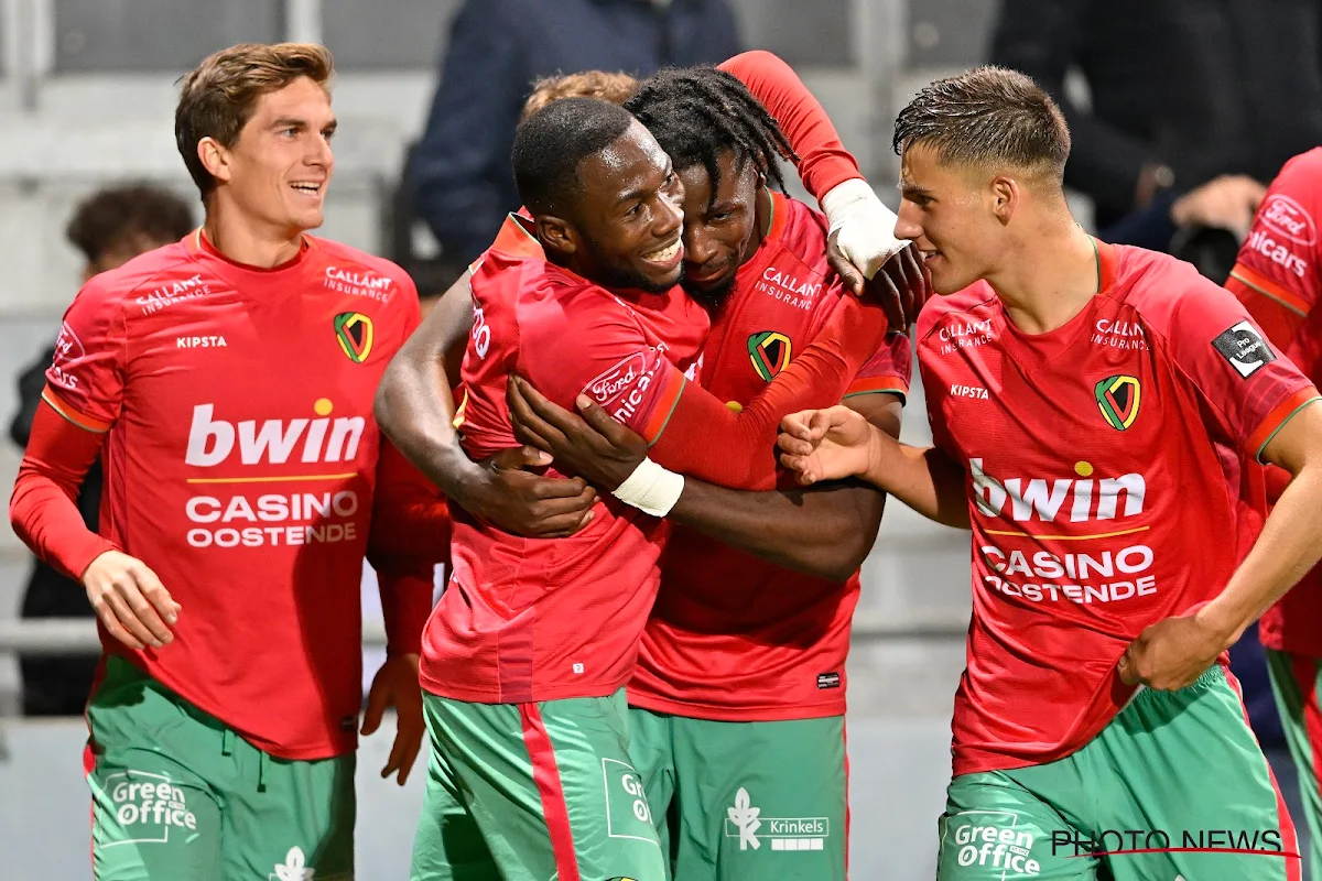 Le KV Ostende réagit à son retrait de points, synonyme de lanterne rouge 