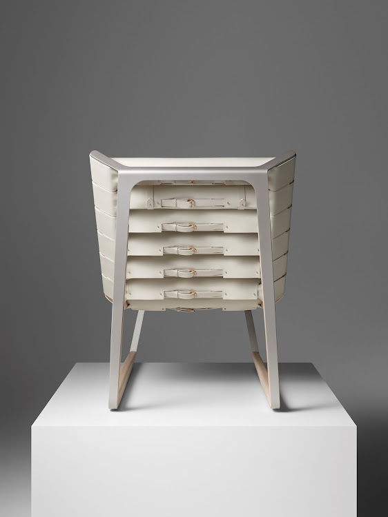 Louis Vuitton Belt Lounge Chair (Objets Nomades collection).
