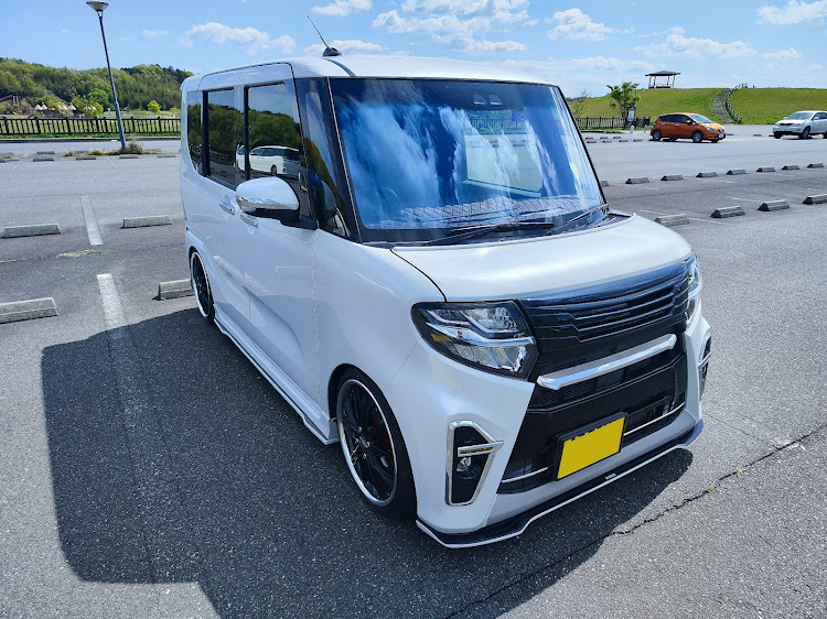 タントカスタムのいつもイイネ&コメントありがとうございます🙇‍♂️・三木おふかいが まちどうしい？(笑)・ゴールデンウィーク・黄砂嫌いに関するカスタム事例の投稿画像1枚目