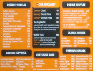 British waffle co menu 2