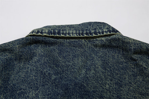 Title 6, American Style Old Gradient Color Denim Jacket....