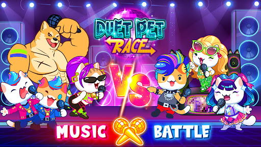 Screenshot Duet Pet Race: Tap Music Tiles