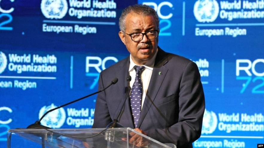 Tổng Giám đốc Tổ chức Y tế Thế giới (WHO) Tedros Adhanom Ghebreyesus