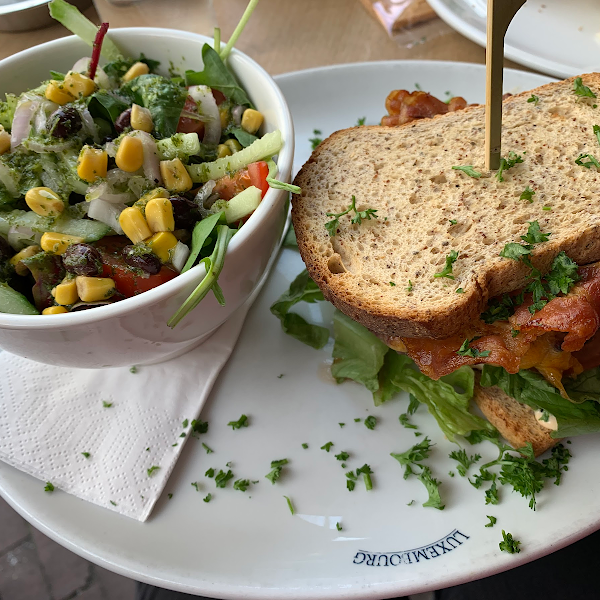 Gluten-Free Sandwiches at Cafe Luxembourg