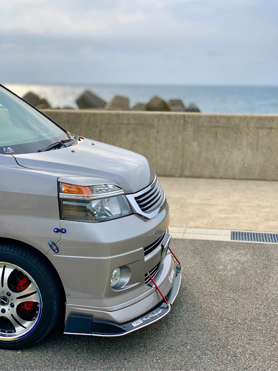 ヴォクシーのドライブ・チームローガン・日本海・天気がイマイチ😩・肌寒いに関するカスタム事例の投稿画像2枚目