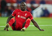 Sadio Mane of Liverpool during the Uefa Champions League group B match against Atletico Madrid at Anfield on November 3 2021.
