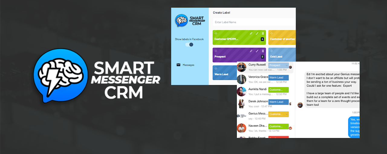 Smart Messenger CRM Preview image 2