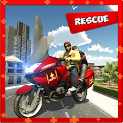 Bike Rider Ambulance Rescue: Road Simulator 2018 1.0.4 Icon