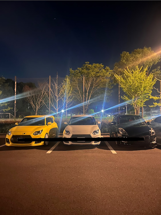 スイフトスポーツのいつもいいねありがとうございます！・7月もよろしくお願いします・熱中症に注意・令和７年７月７日・おおいたスイフトぷちオフ会に関するカスタム事例の投稿画像8枚目