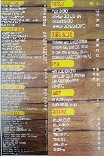 Handi menu 