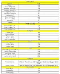 Flakes Fried Chicken menu 1